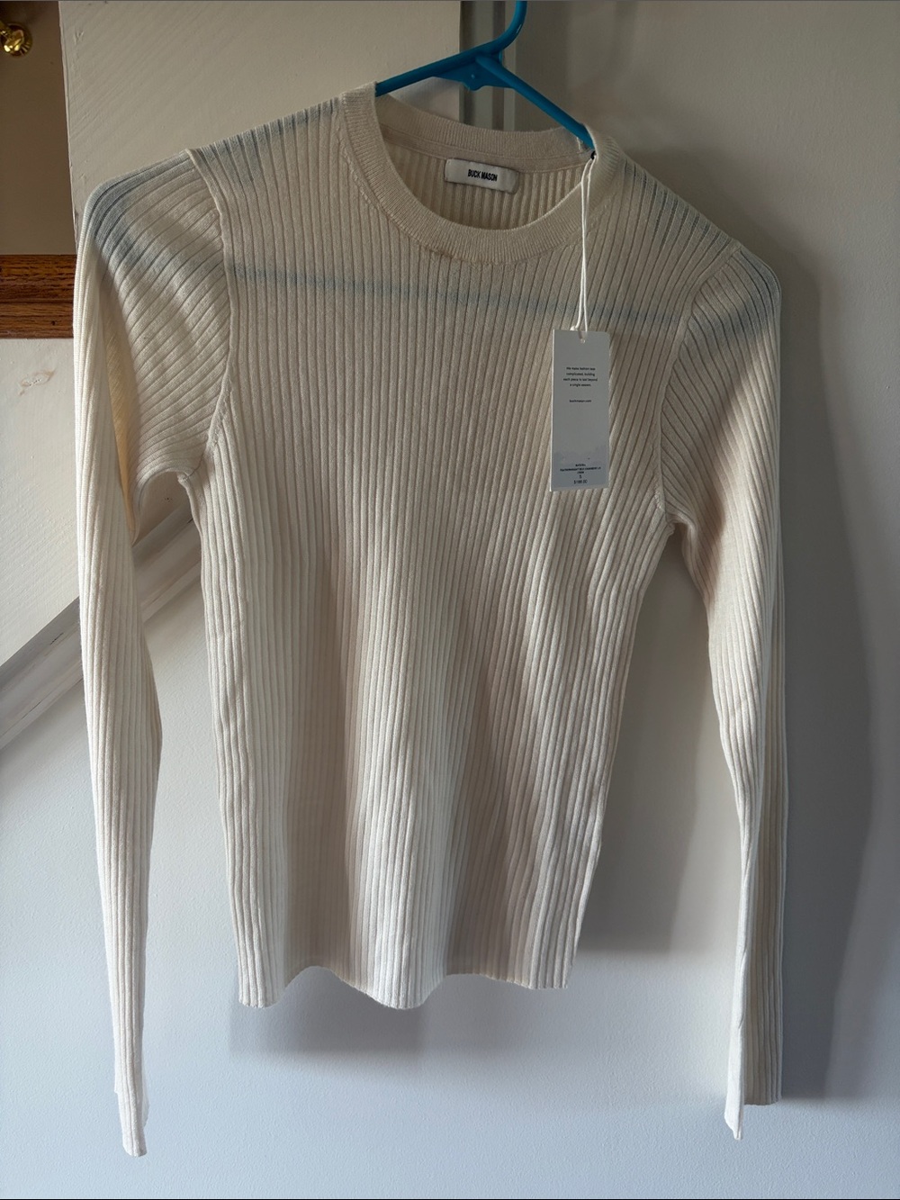 Buck Mason featherweight silk cashmere crew